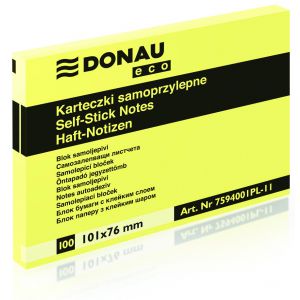 Karteczki samoprzylepne Donau 76x101mm 100szt Donau Eco